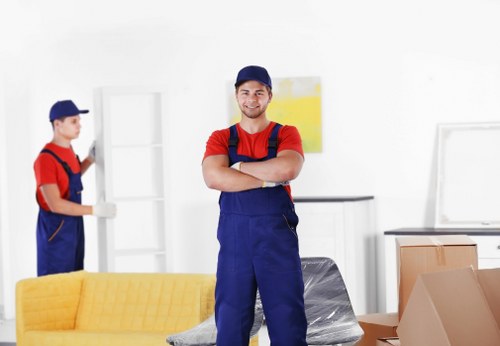 Professional same day removals service in Barnes with moving van