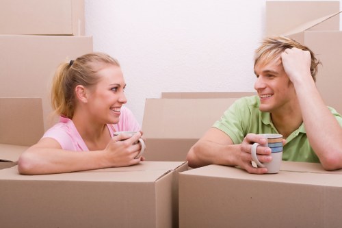 Home move using removal truck hire in Barnes