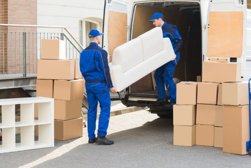 Business relocation logistics and transport planning in Barnes