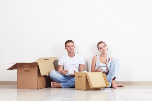 Eco-friendly removals and recycling process in Barnes