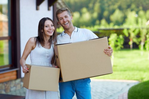 Packing and preparing items for a Barnes move