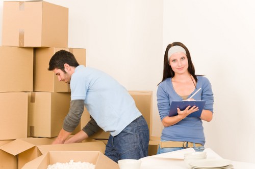 Careful packing and planning for a Barnes house removal