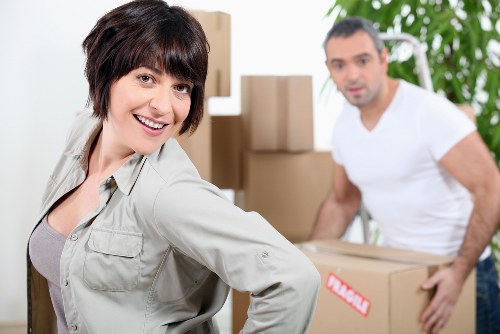 Professional packing and labelling for office relocation services in Barnes