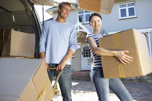 Careful unpacking service in Barnes setting up a new home