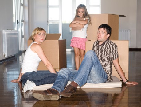 Estimator reviewing a quote for a Barnes house move